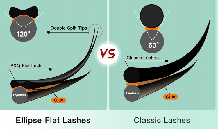 flat lash extension flat lash extension