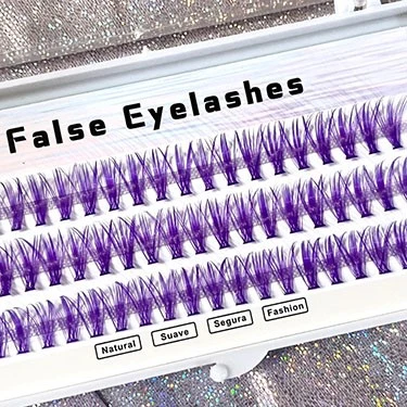 purple 30D individual lash