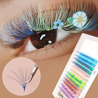 ombre eyelash extensions